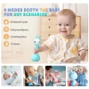 Wholesale of smart electronic baby hand-cranked bell toys - A little rabbit hand-cranked bell for newborns to enhance their sound cognition details Picture